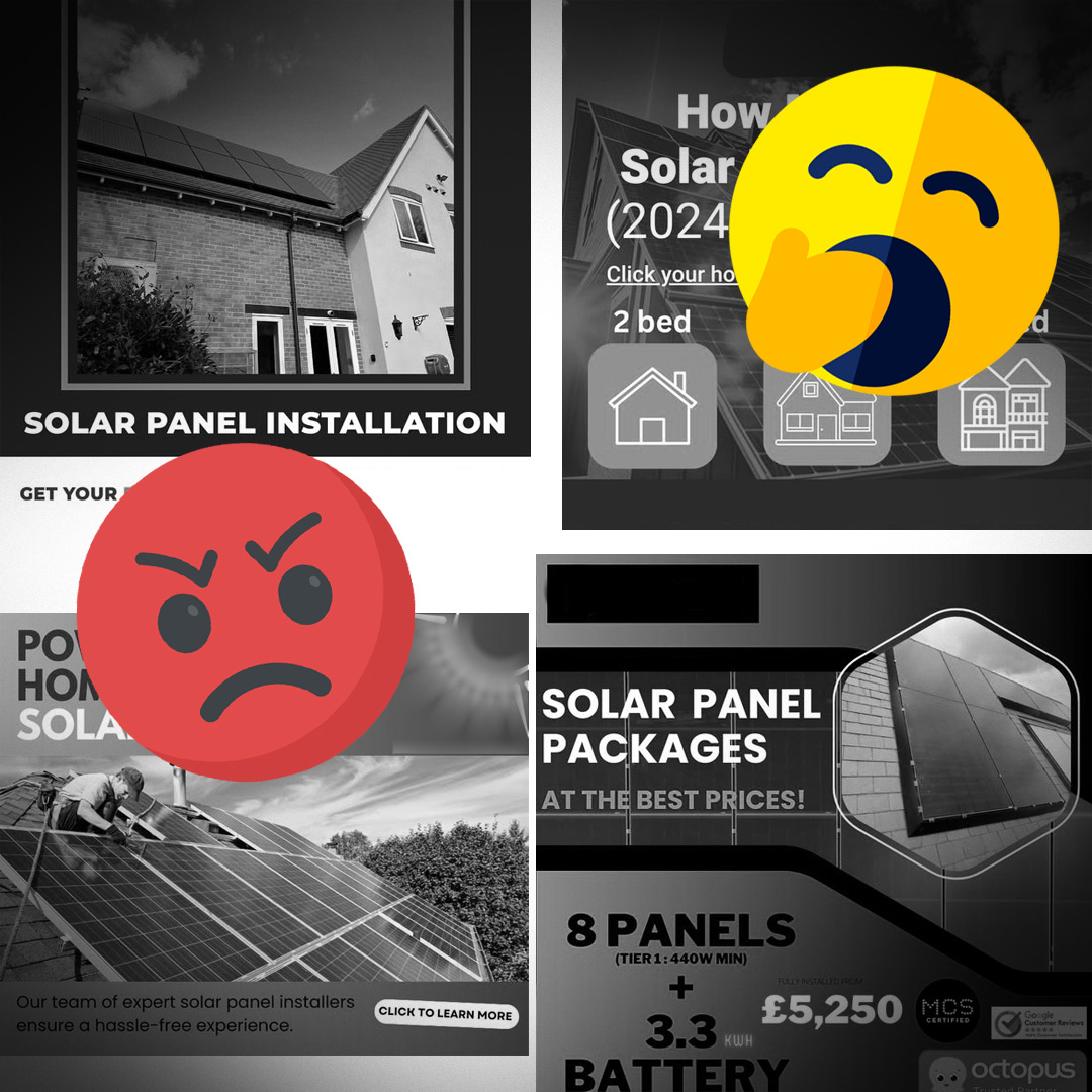 Confusing solar ads